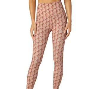 NWT BEYOND YOGA‎  Beverly Palms Endurance light high waisted leggings